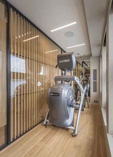 a machine in a room aboard MARLA Yacht for Sale