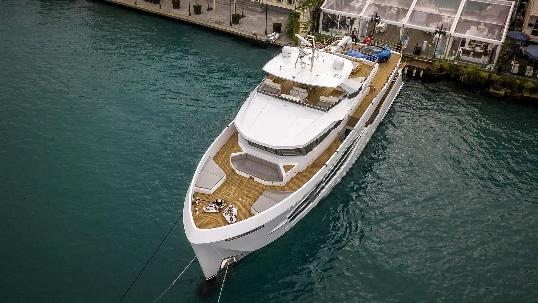 a boat in the water aboard MARLA Yacht for Sale