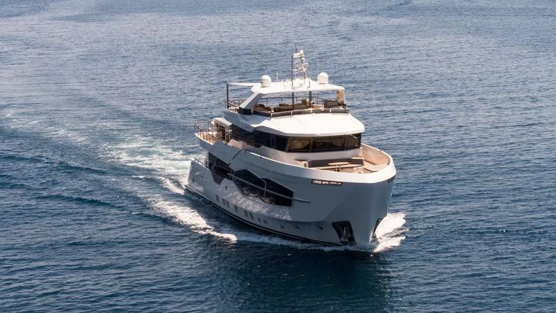 a boat on the water aboard MARLA Yacht for Sale