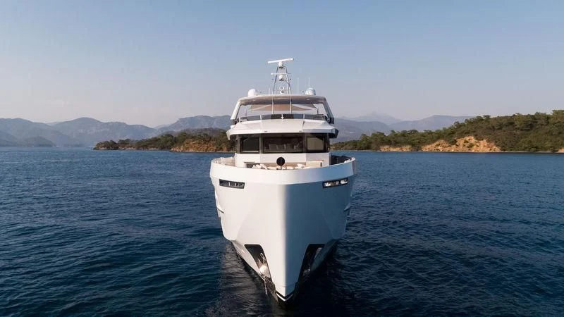 a boat in the water aboard MARLA Yacht for Sale