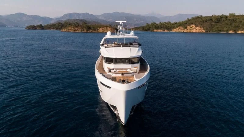 a boat on the water aboard MARLA Yacht for Sale