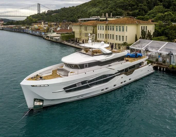a boat in the water aboard MARLA Yacht for Sale