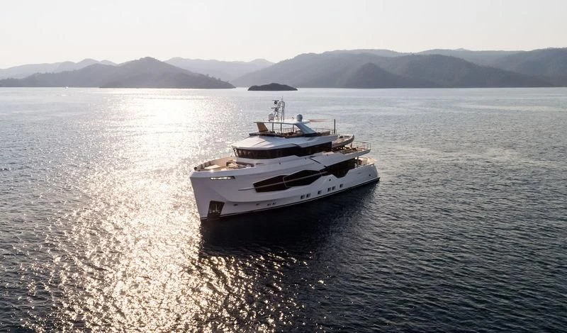 a boat in the water aboard MARLA Yacht for Sale