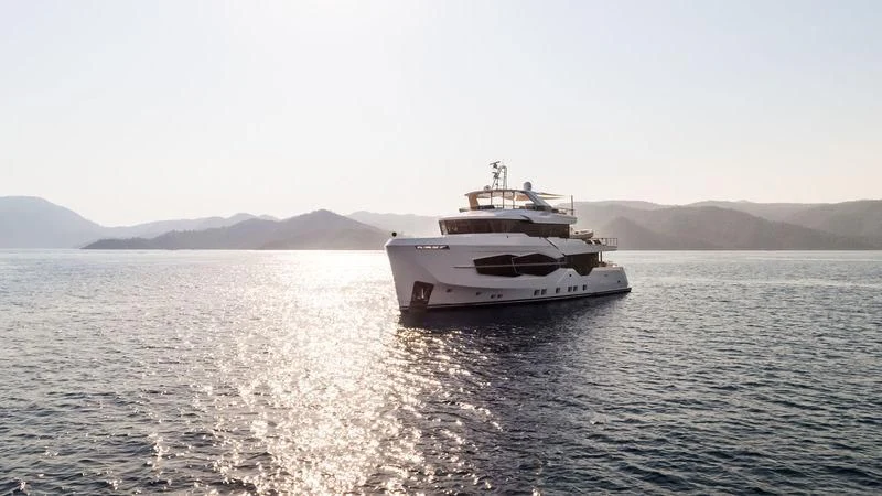 a boat on the water aboard MARLA Yacht for Sale