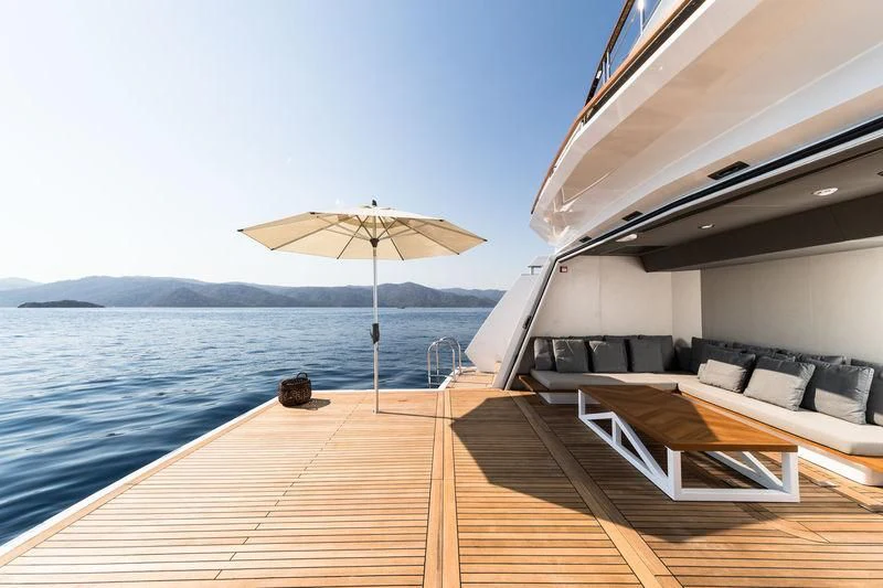 a boat on the water aboard MARLA Yacht for Sale