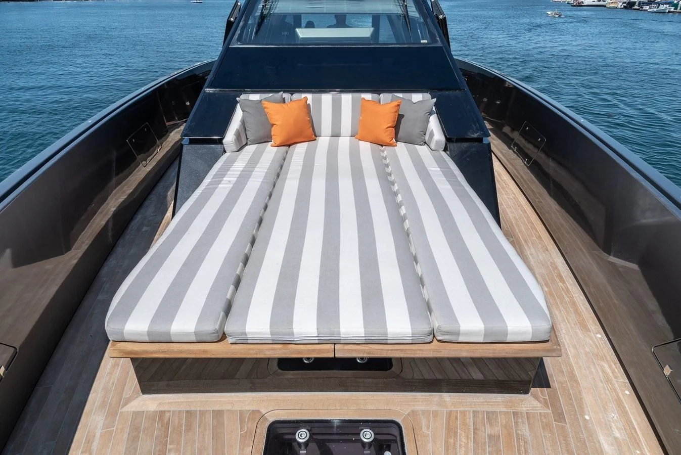 a boat on the water aboard AIFOS Yacht for Sale