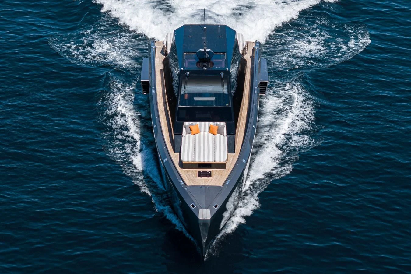 a boat on the water aboard AIFOS Yacht for Sale