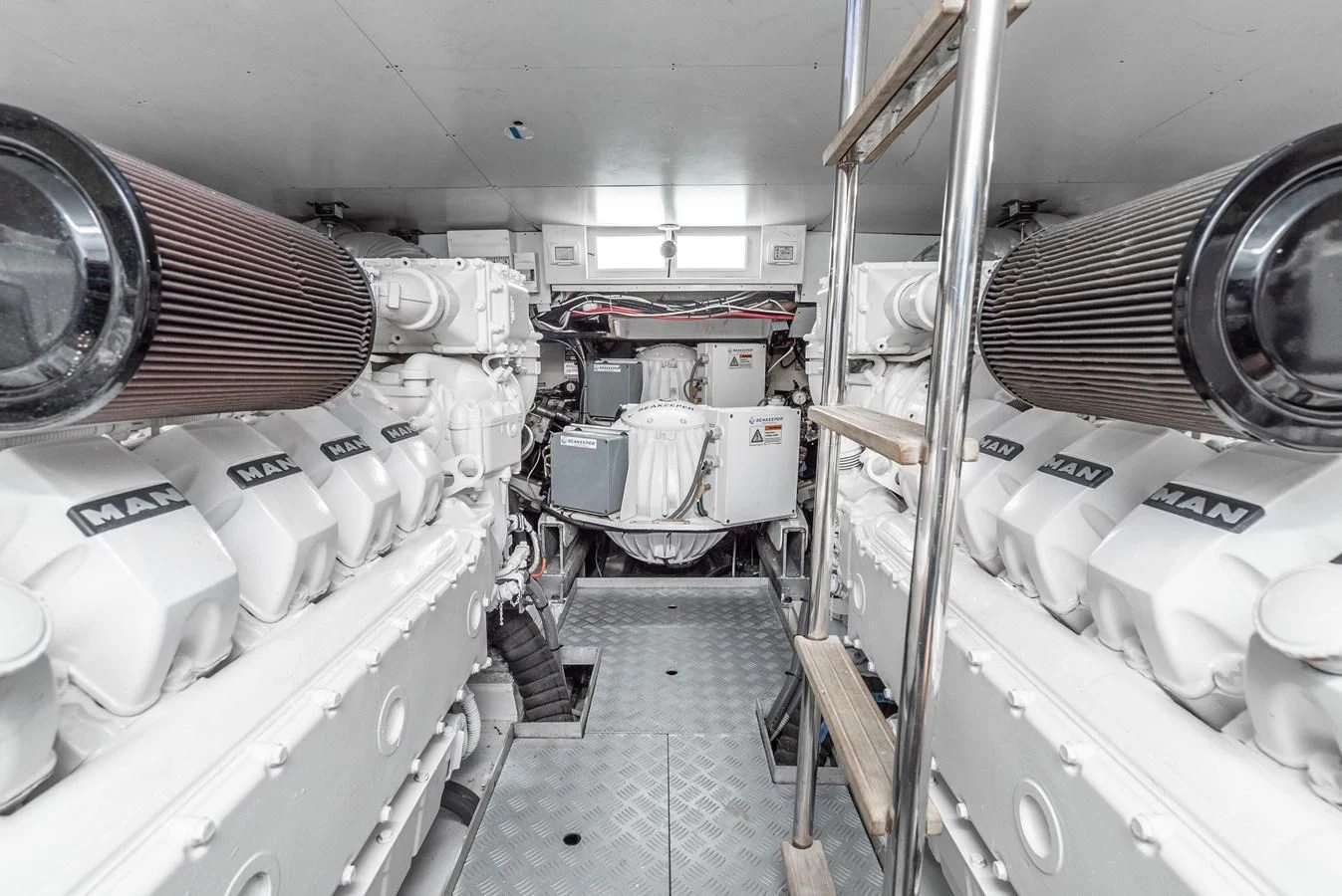 a room with many equipment aboard AIFOS Yacht for Sale