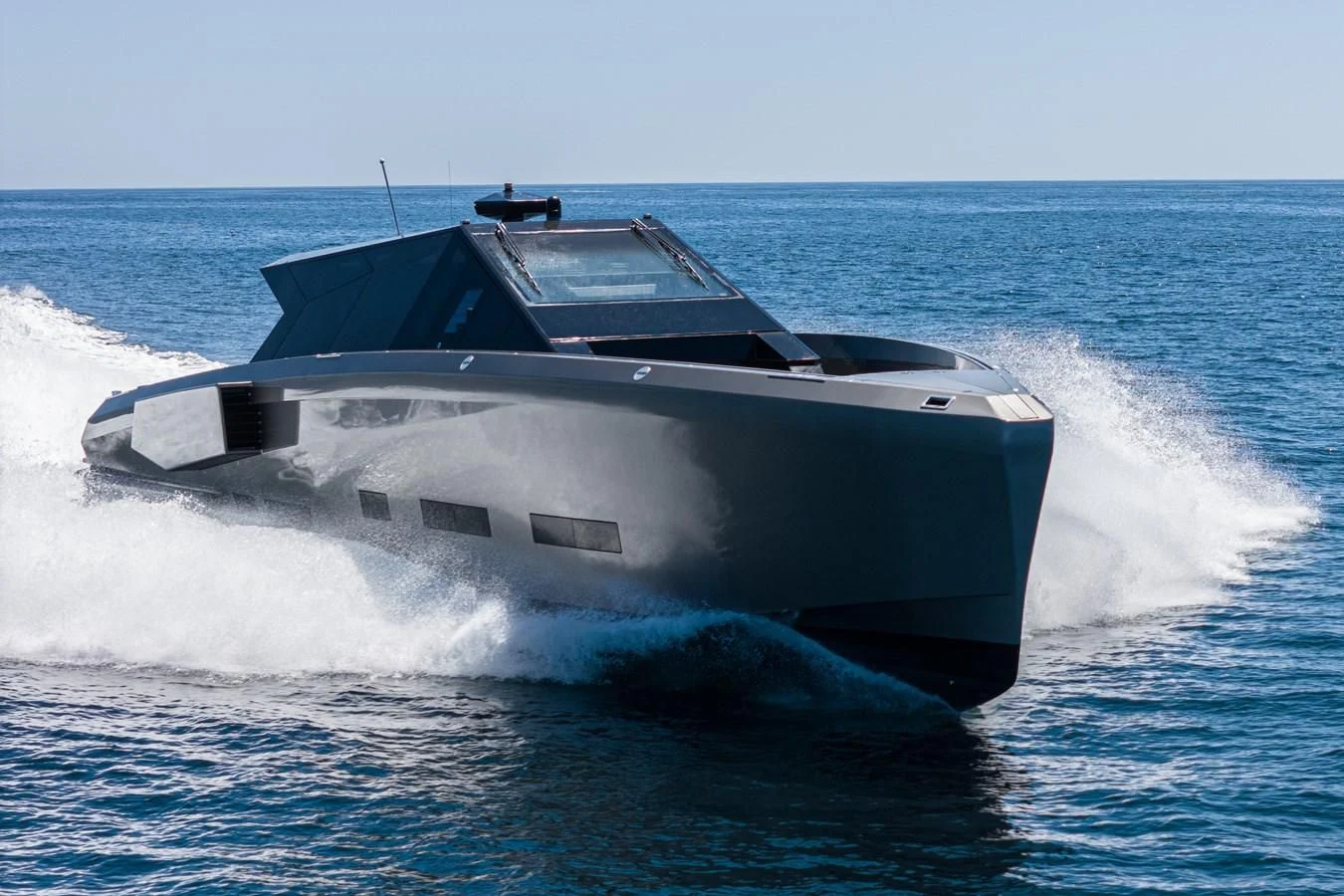 a boat on the water aboard AIFOS Yacht for Sale