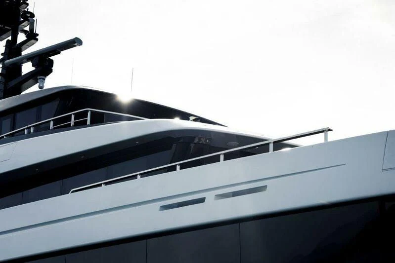 a close-up of a boat aboard MY ALMA Yacht for Sale