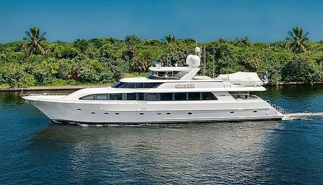a boat on the water aboard INVICTA Yacht for Sale