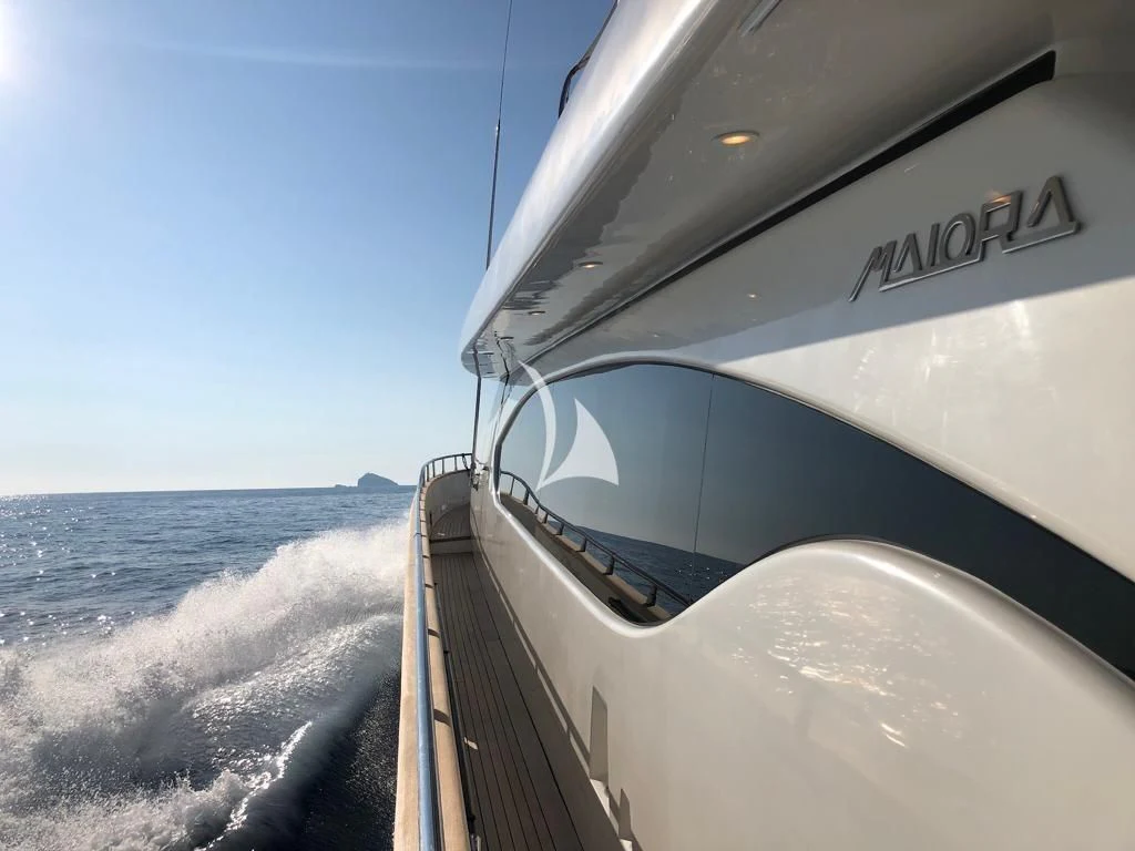 a boat on the water aboard DUBAI Yacht for Sale