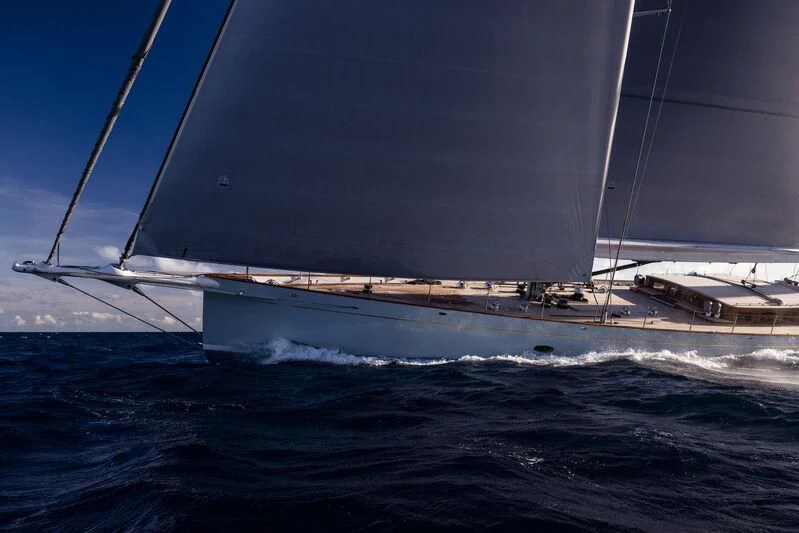 a sailboat in the water aboard ELFJE Yacht for Sale