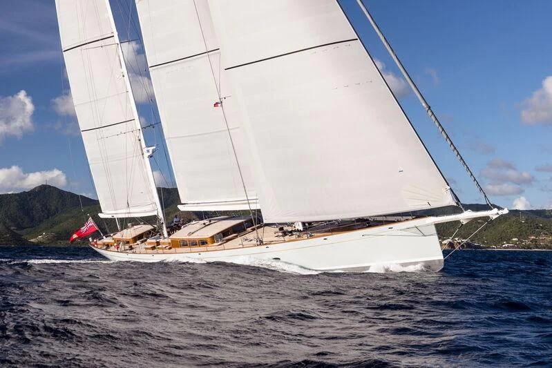 a sailboat on the water aboard ELFJE Yacht for Sale