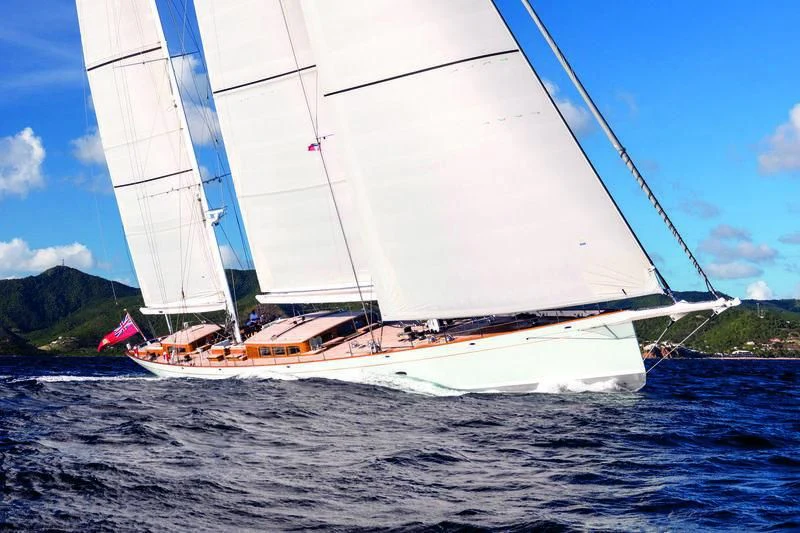 a sailboat on the water aboard ELFJE Yacht for Sale