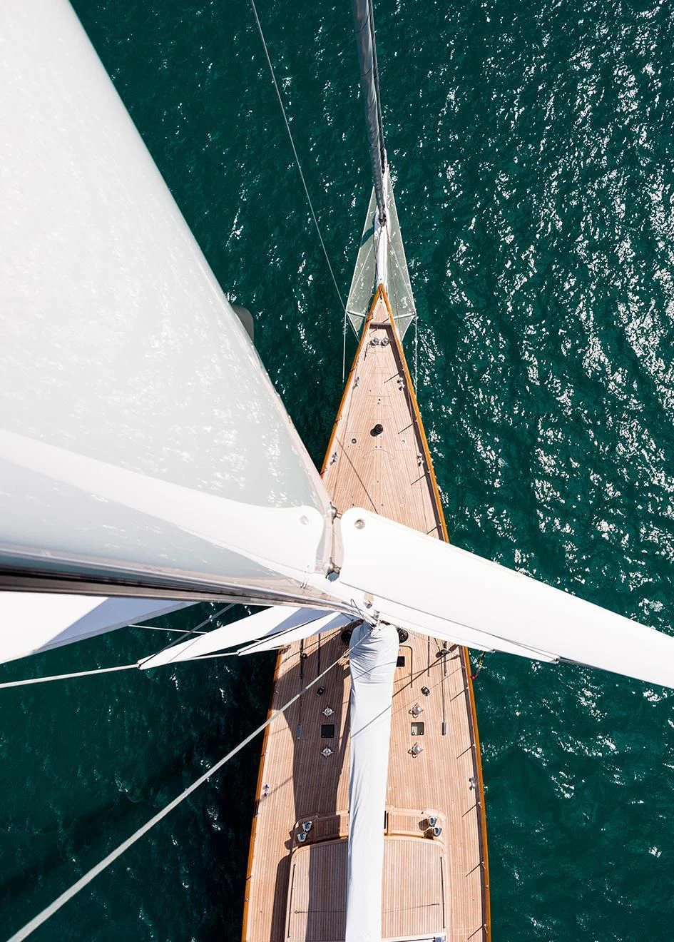 a boat with a sail aboard ELFJE Yacht for Sale