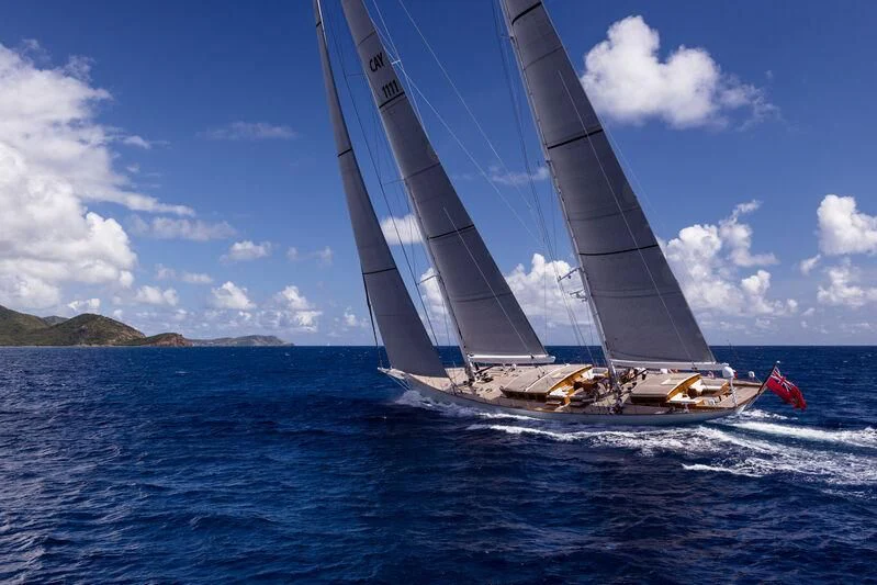 a sailboat on the water aboard ELFJE Yacht for Sale
