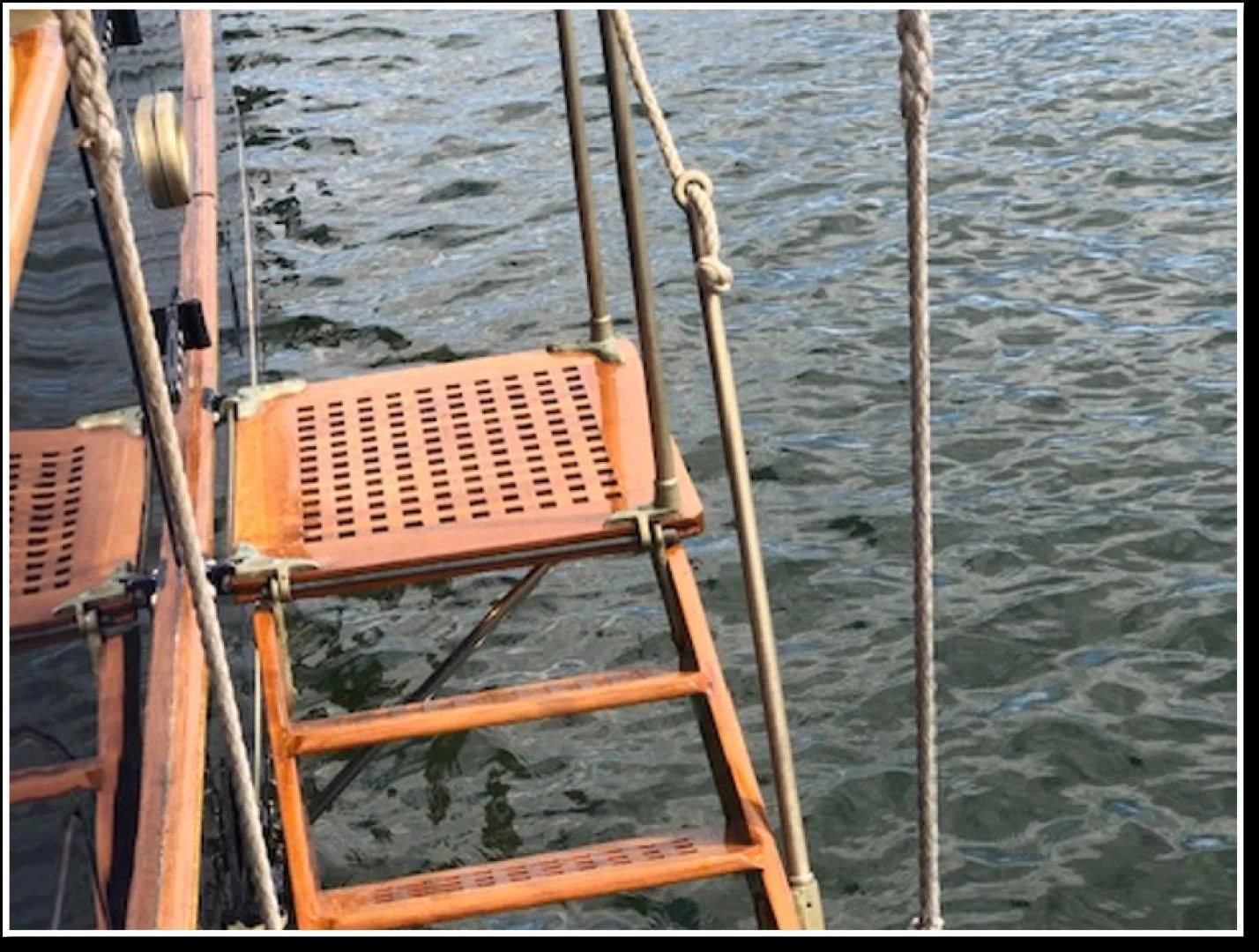 a boat on the water aboard ATLANTIDE Yacht for Sale