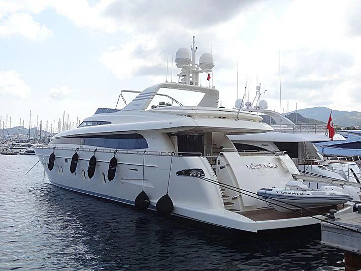 a couple of boats in the water aboard DESIREE BLEUE Yacht for Sale