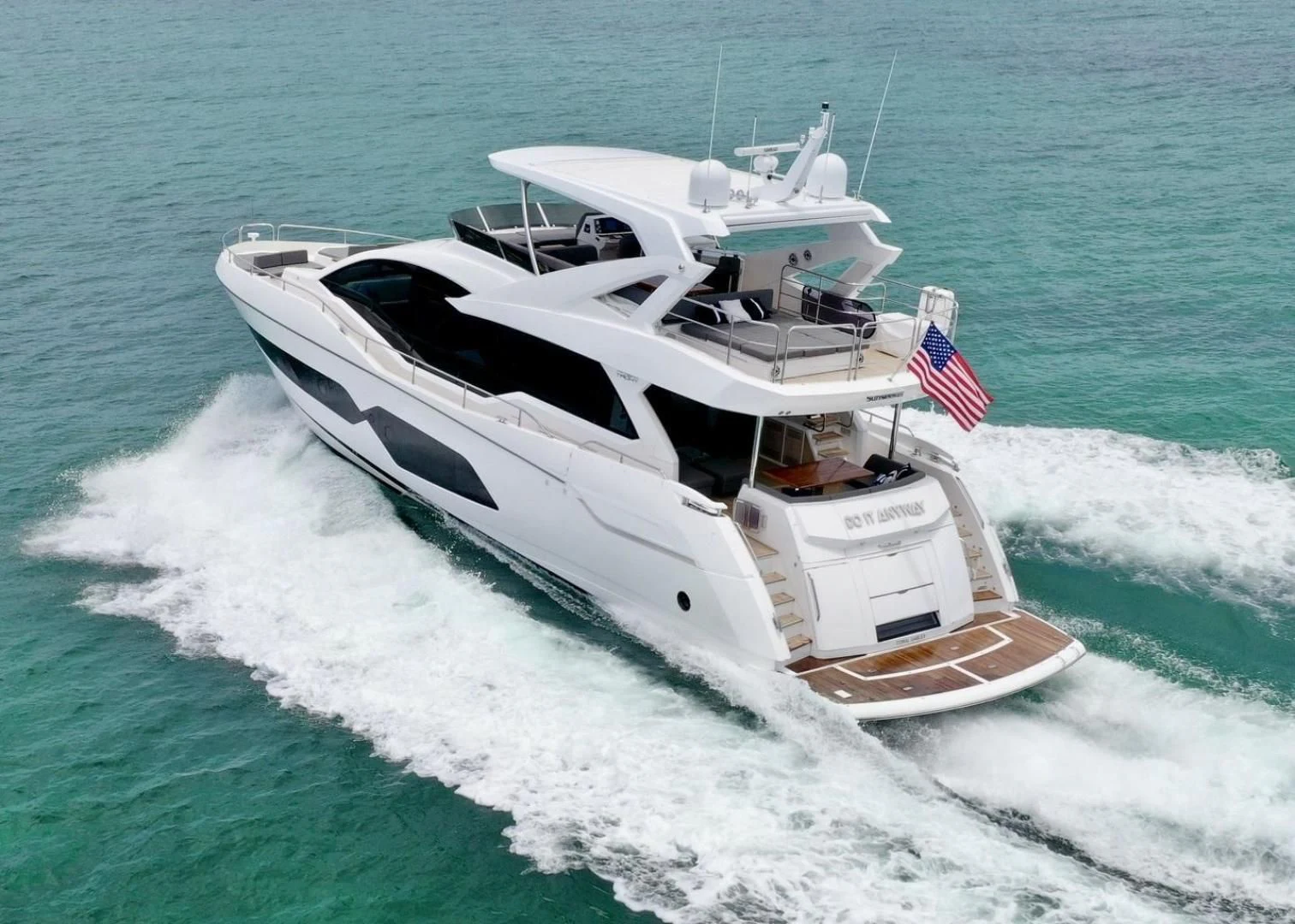 a boat on the water aboard DO IT ANYWAY Yacht for Sale
