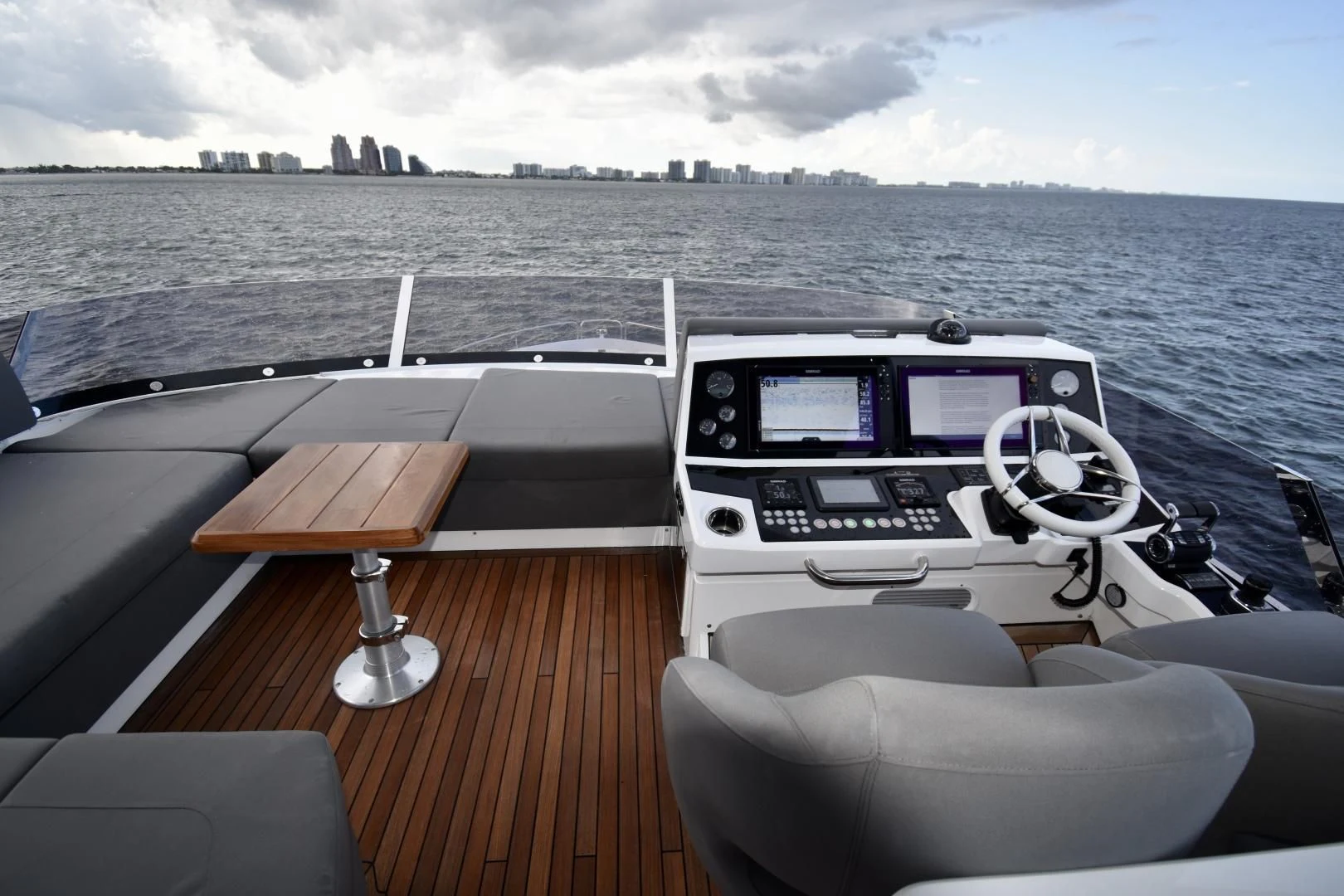 a boat on the water aboard DO IT ANYWAY Yacht for Sale