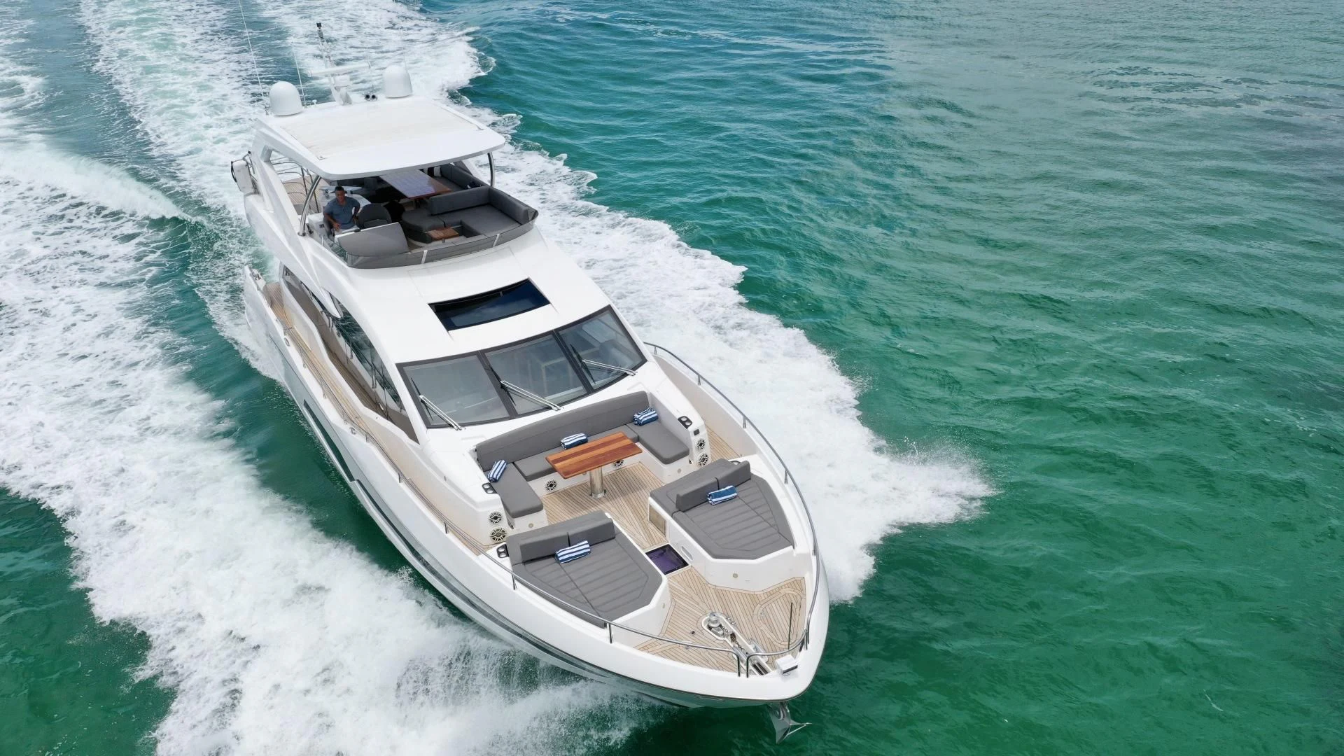 a boat on the water aboard DO IT ANYWAY Yacht for Sale