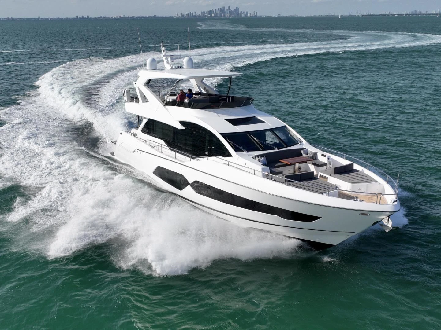 a boat on the water aboard DO IT ANYWAY Yacht for Sale
