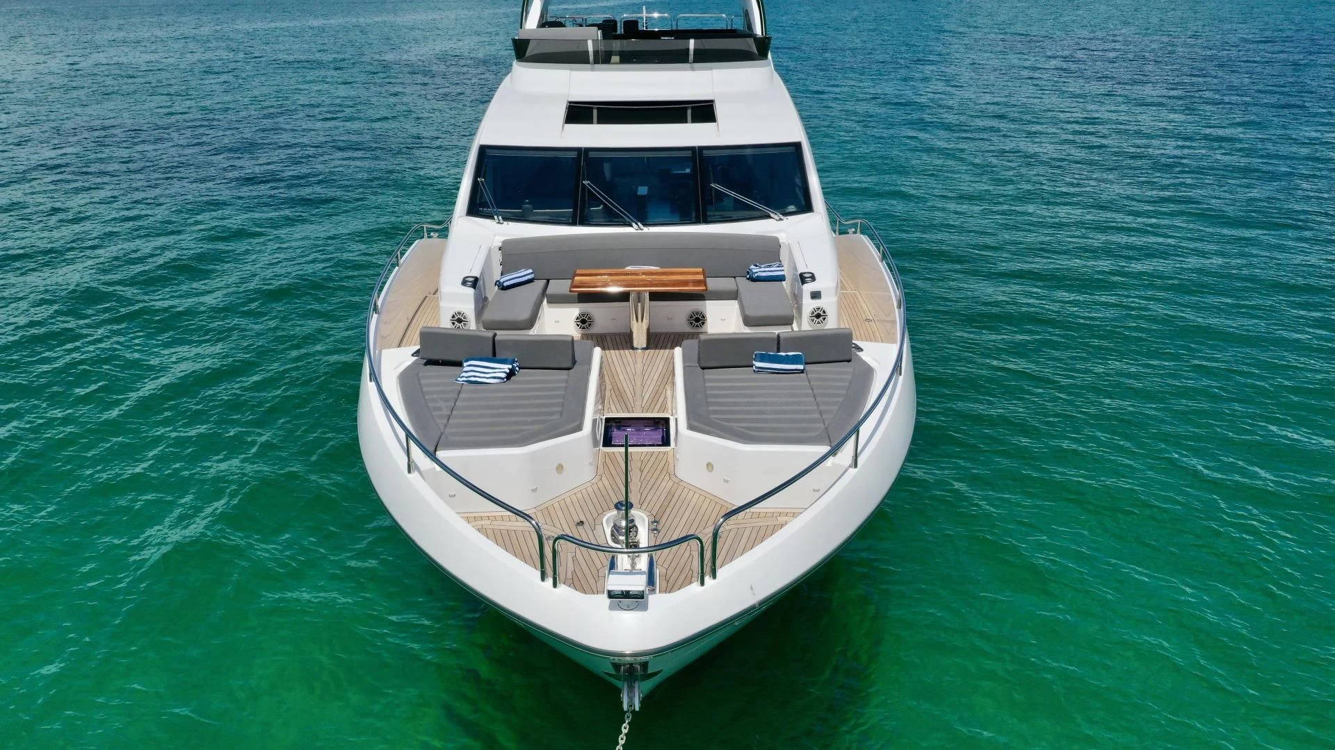 a boat in the water aboard DO IT ANYWAY Yacht for Sale