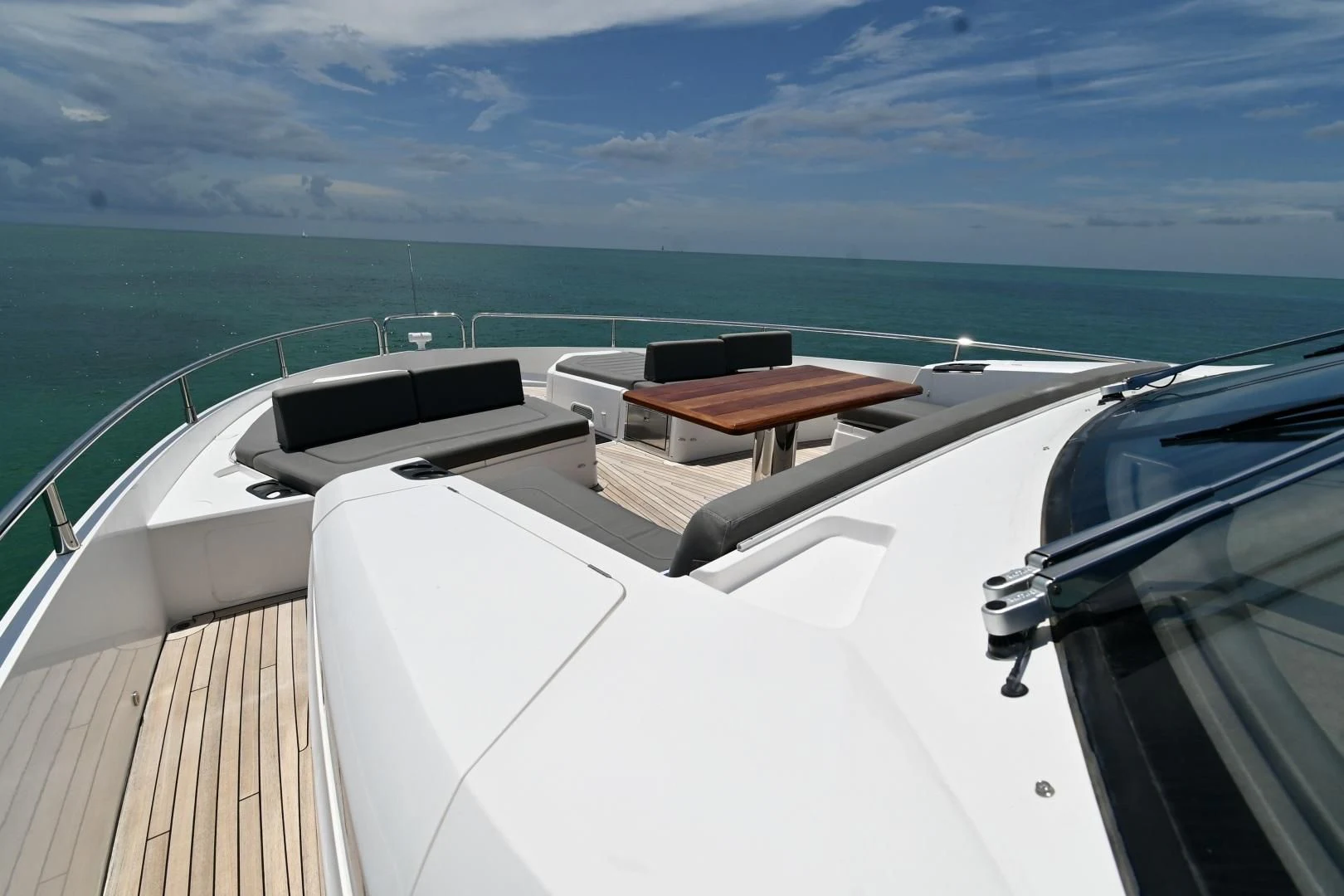 a boat on the water aboard DO IT ANYWAY Yacht for Sale