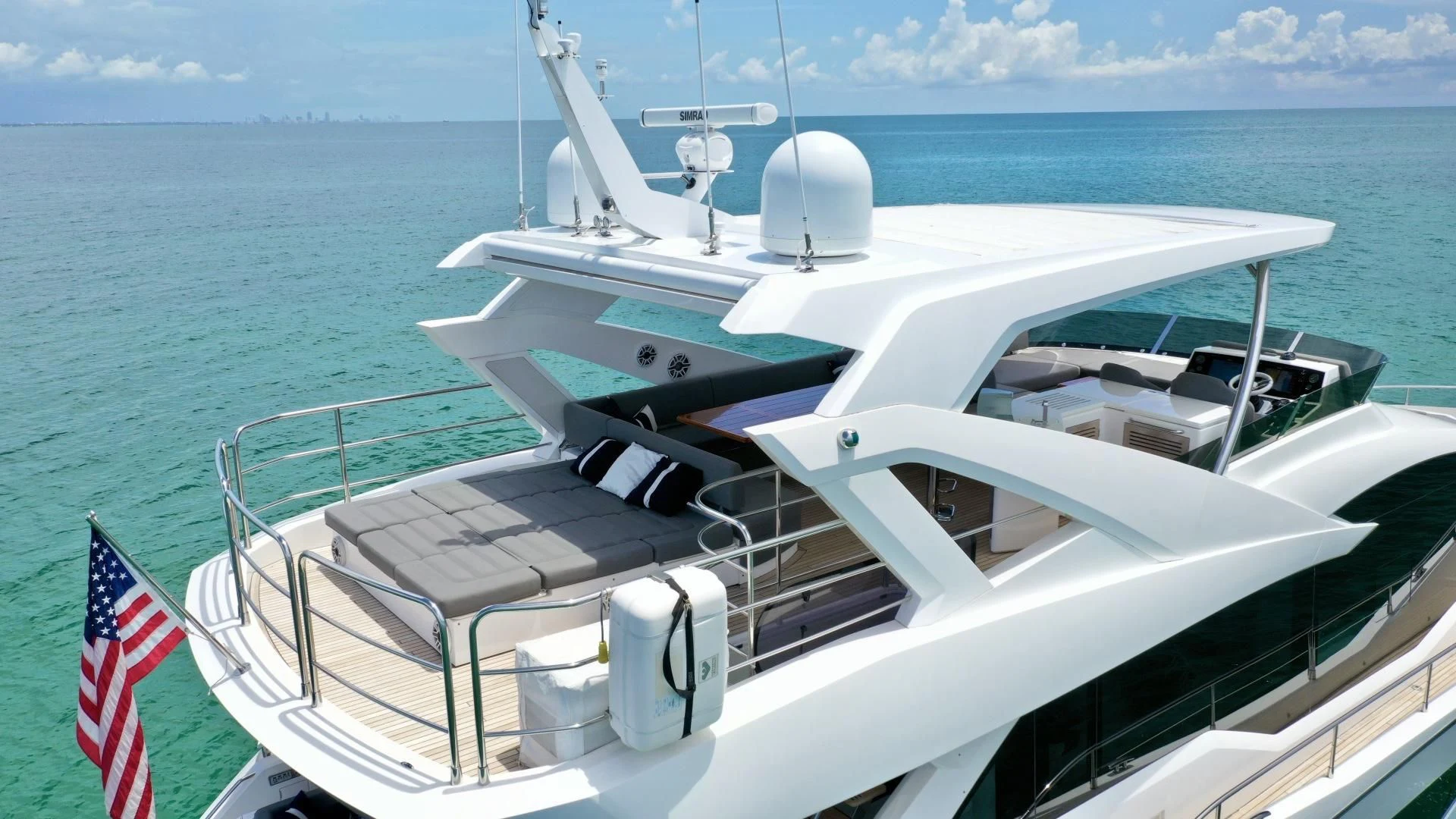 a boat on the water aboard DO IT ANYWAY Yacht for Sale