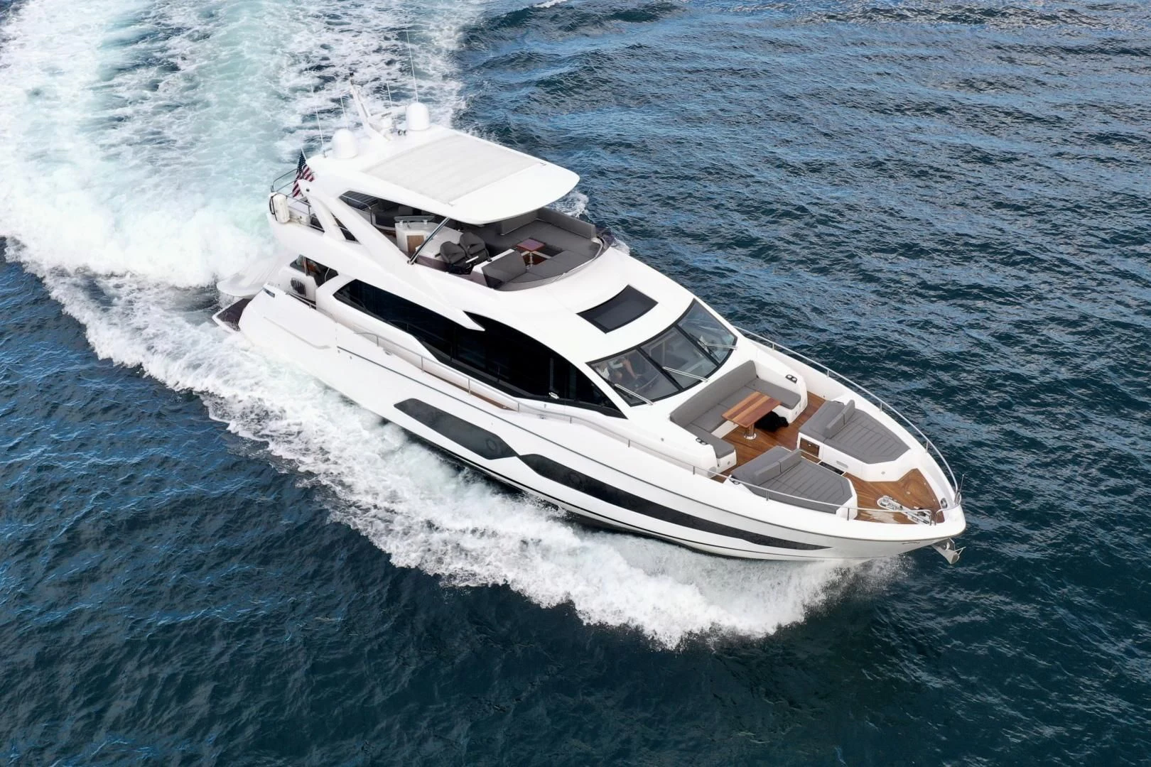 a boat on the water aboard DO IT ANYWAY Yacht for Sale