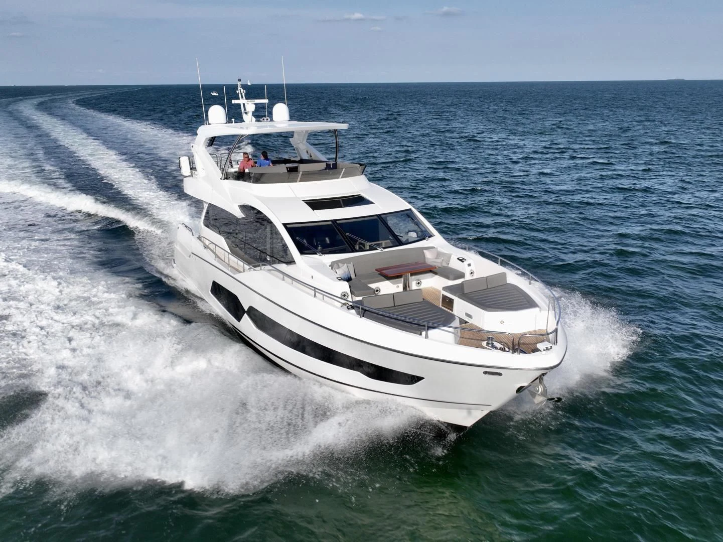 a boat on the water aboard DO IT ANYWAY Yacht for Sale