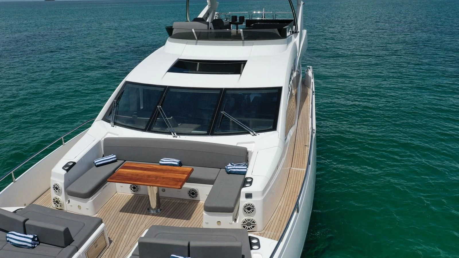 a boat on the water aboard DO IT ANYWAY Yacht for Sale