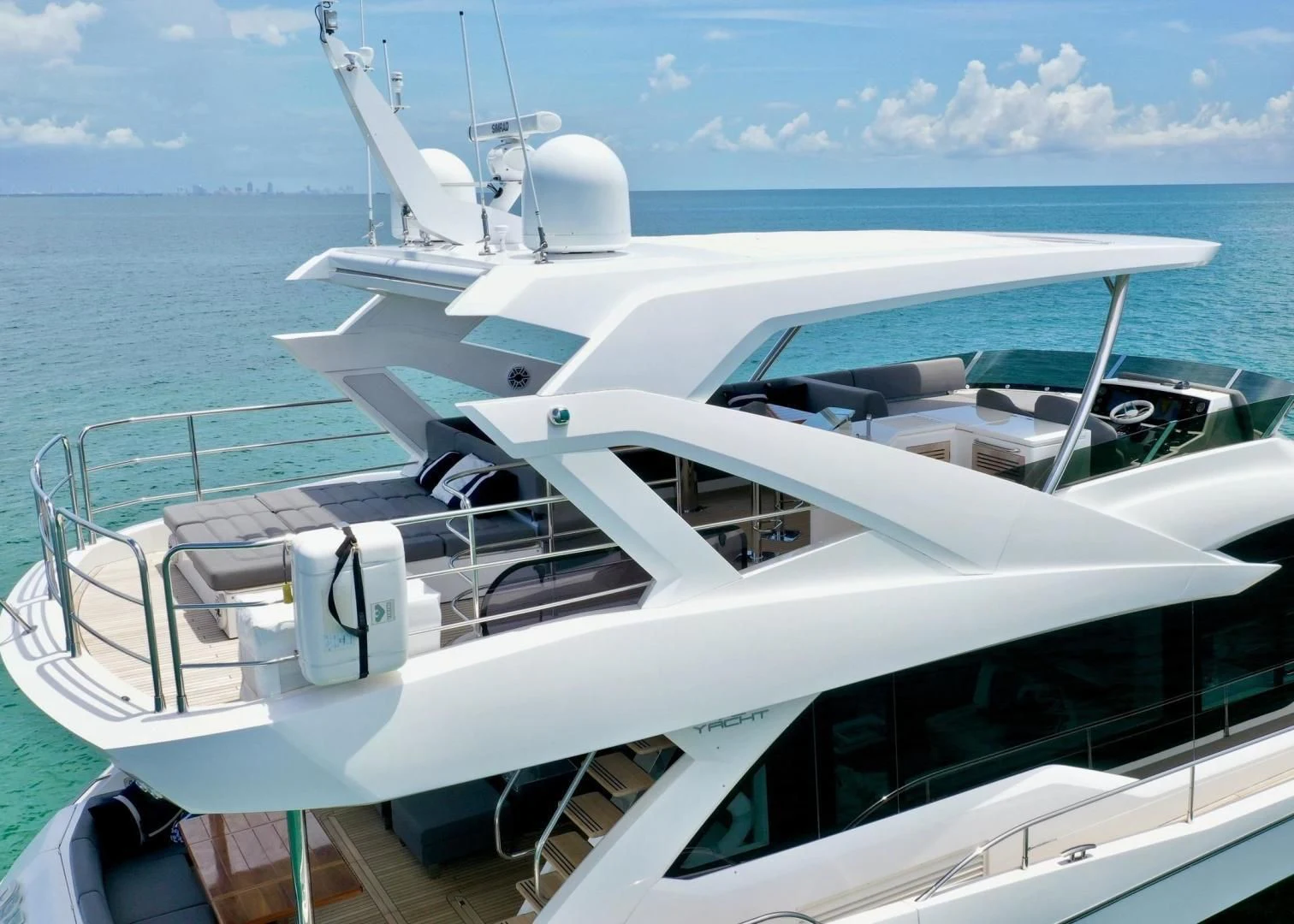 a boat on the water aboard DO IT ANYWAY Yacht for Sale