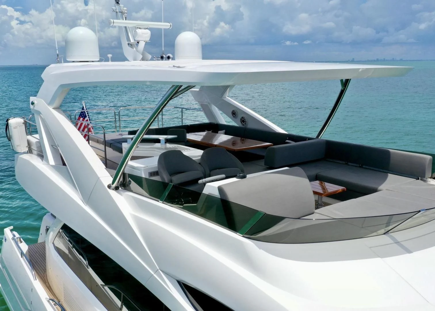 a boat on the water aboard DO IT ANYWAY Yacht for Sale