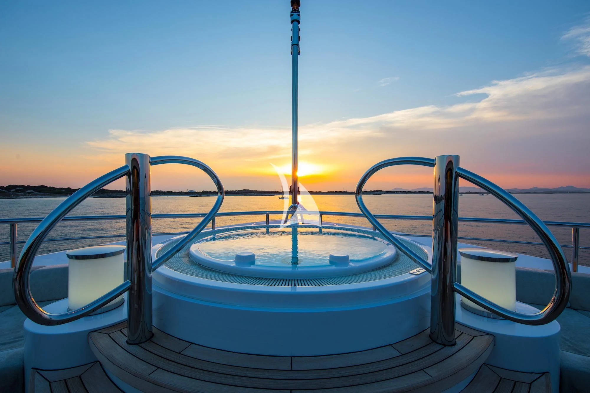 a boat on the water aboard ARIENCE Yacht for Sale