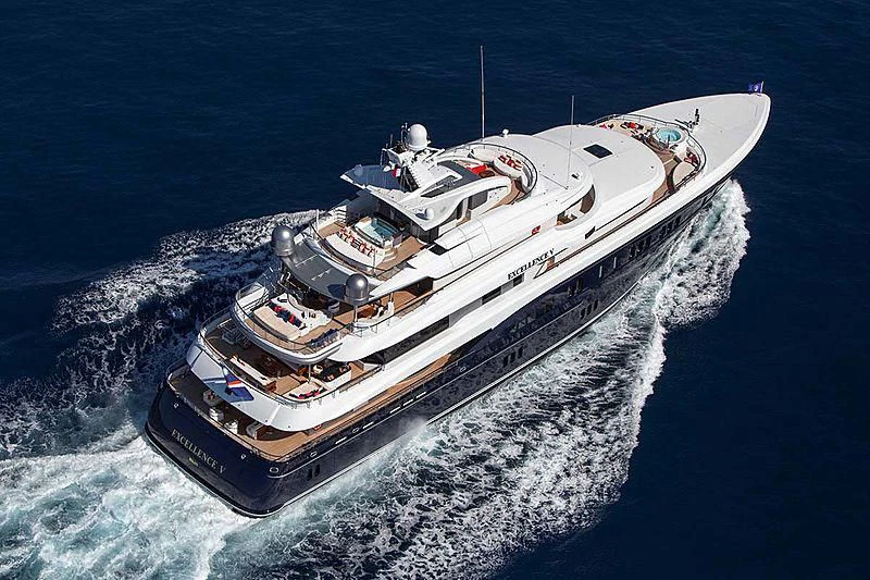 a ship on the water aboard ARIENCE Yacht for Sale