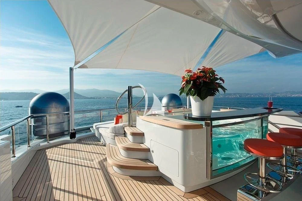 a boat on the water aboard ARIENCE Yacht for Sale