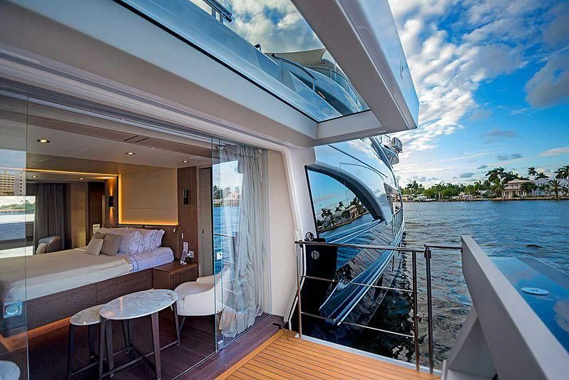 a boat on the water aboard QUEEN D Yacht for Sale