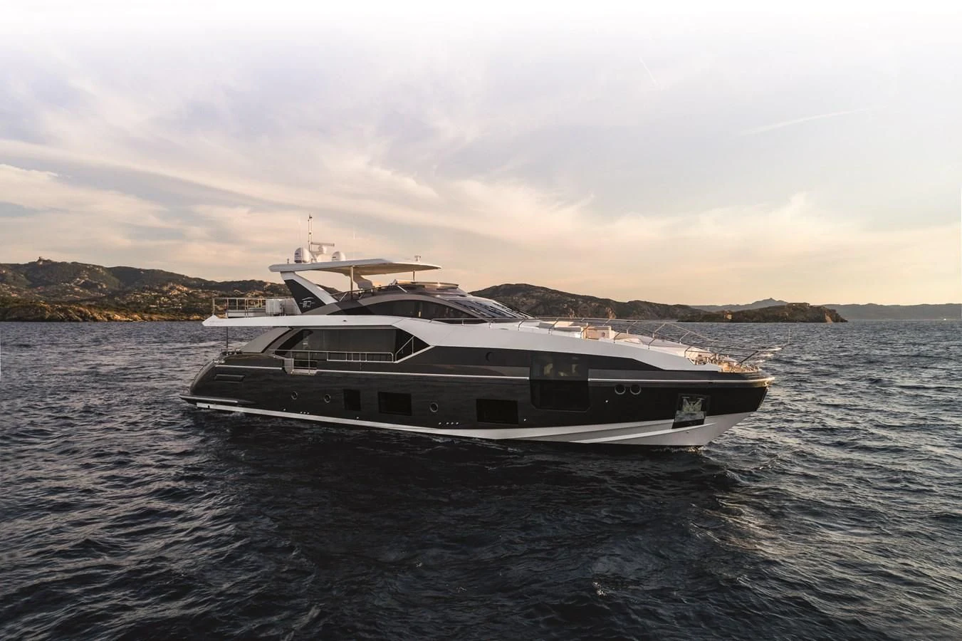 a boat in the water aboard AZIMUT GRANDE 26/25 Yacht for Sale