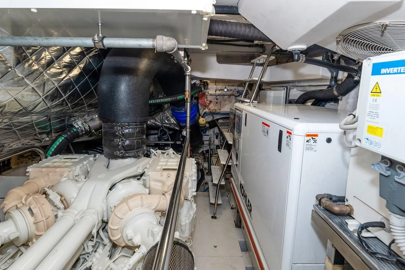 a large metal machine aboard AZIMUT GRANDE 26/25 Yacht for Sale