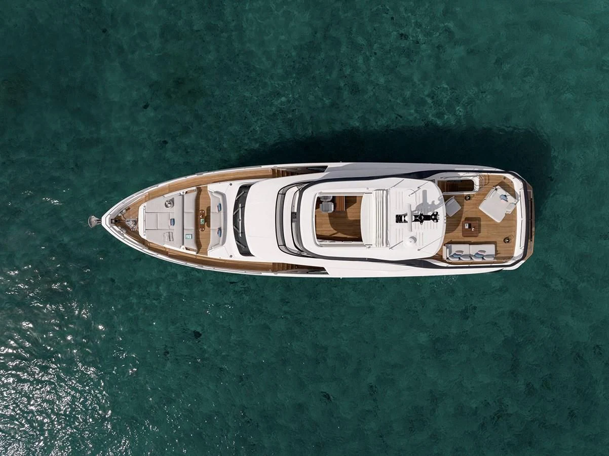 a boat on the water aboard AZIMUT GRANDE 26/25 Yacht for Sale