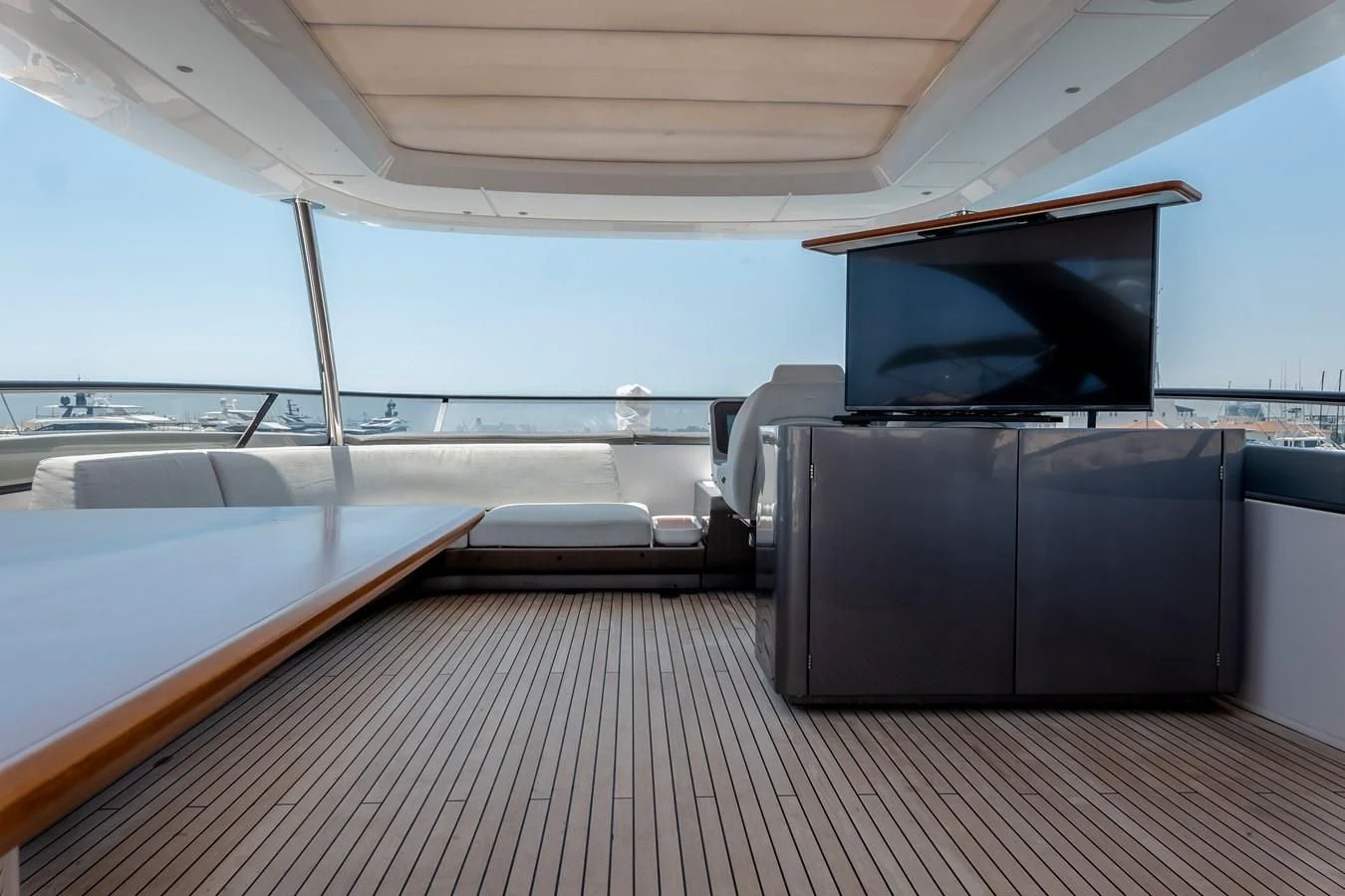 a boat on the water aboard AZIMUT GRANDE 26/25 Yacht for Sale