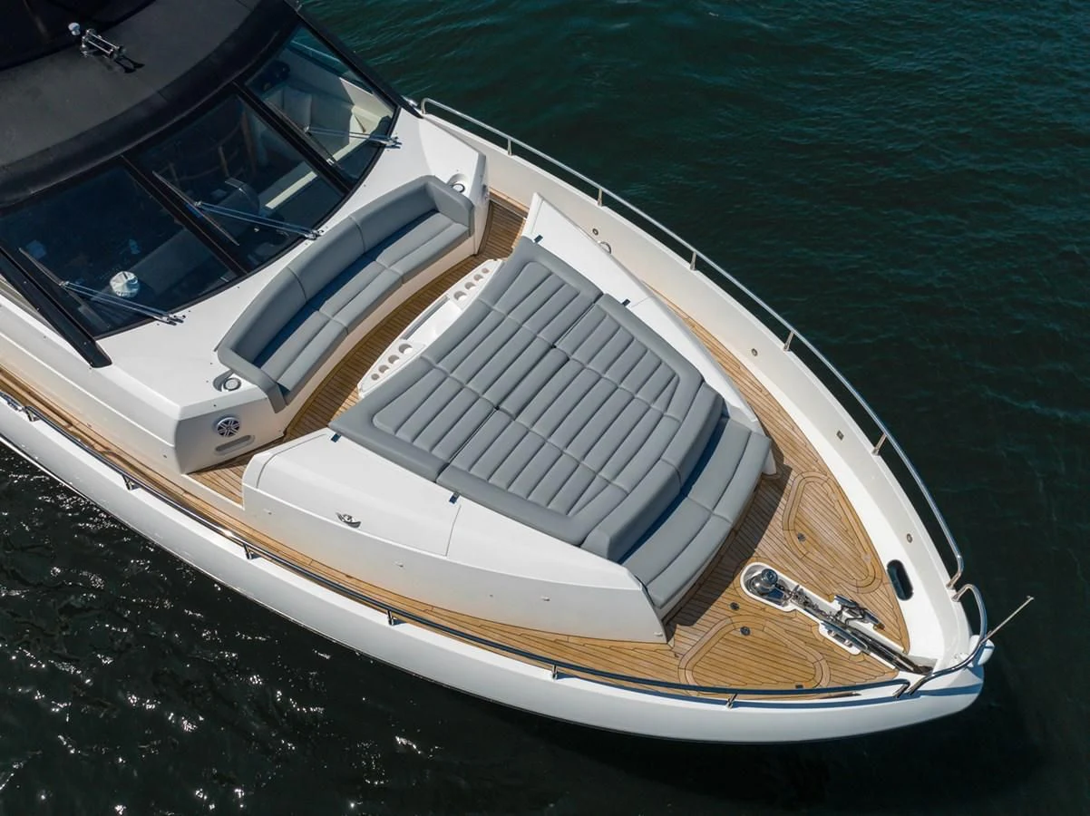 a boat on the water aboard SUNSEEKER 75 YACHT Yacht for Sale