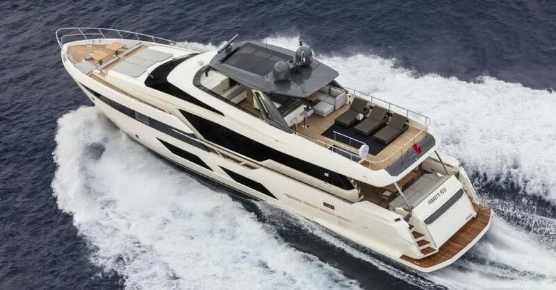 a boat on the water aboard DATE NIGHT Yacht for Sale