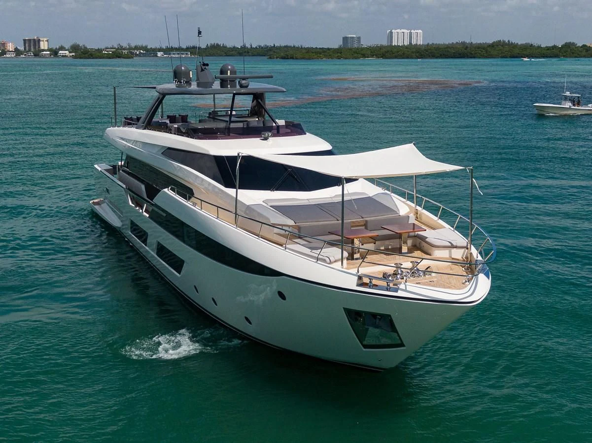 a boat on the water aboard DATE NIGHT Yacht for Sale