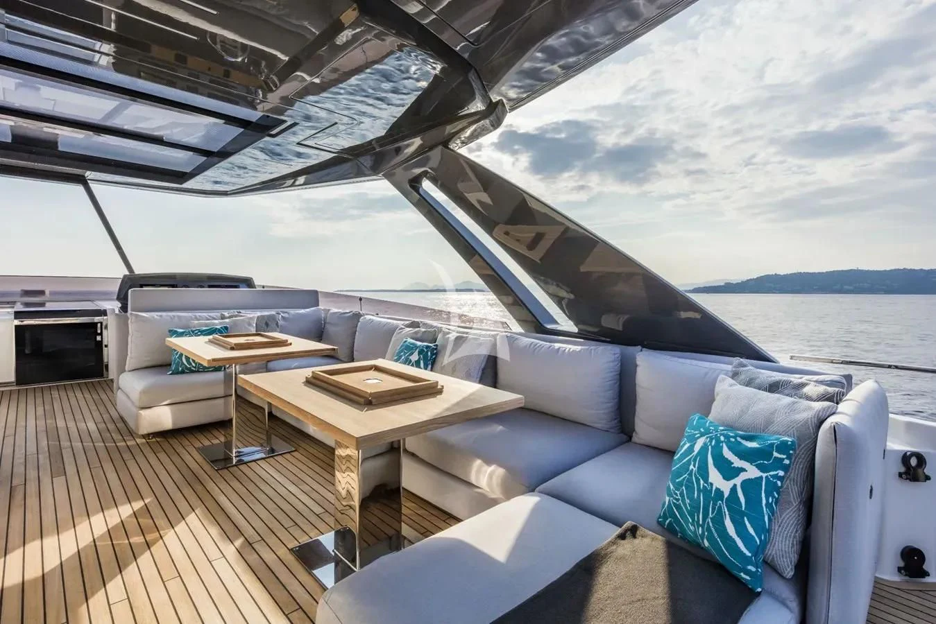 a boat on the water aboard DATE NIGHT Yacht for Sale