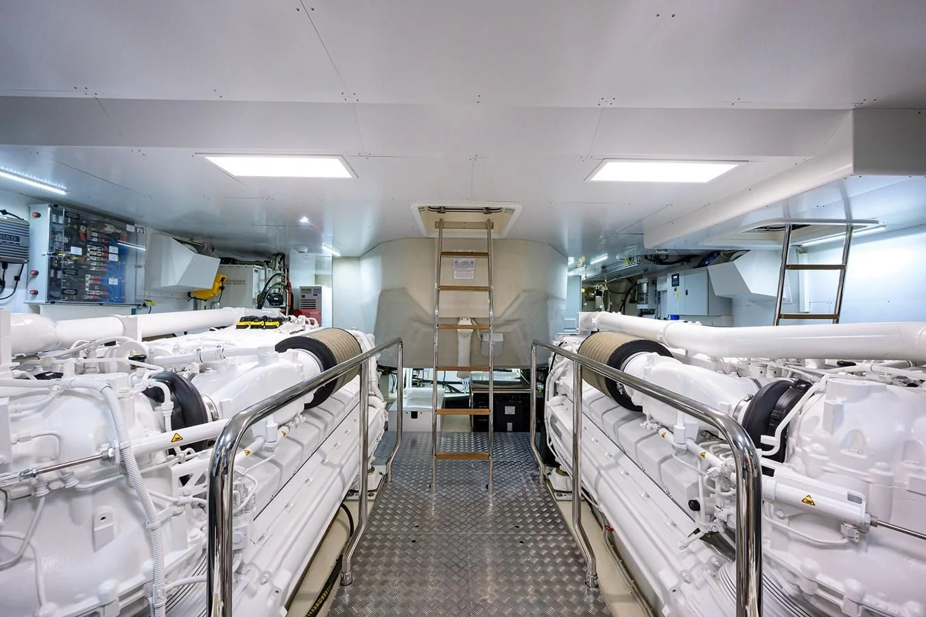 a room with several machines aboard DATE NIGHT Yacht for Sale