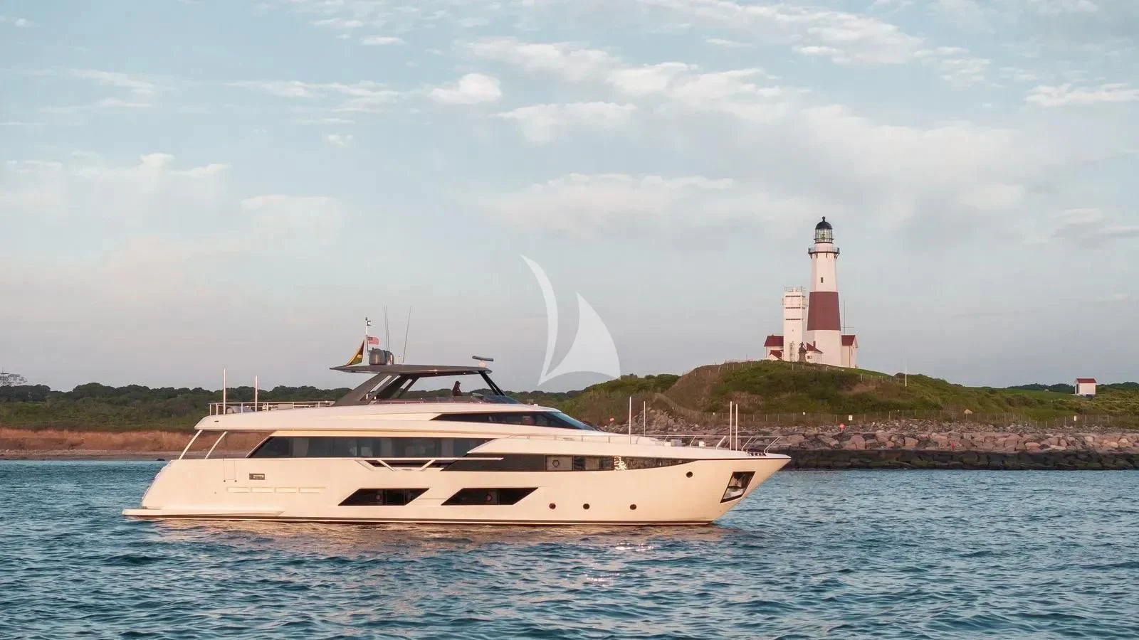 a boat on the water aboard DATE NIGHT Yacht for Sale