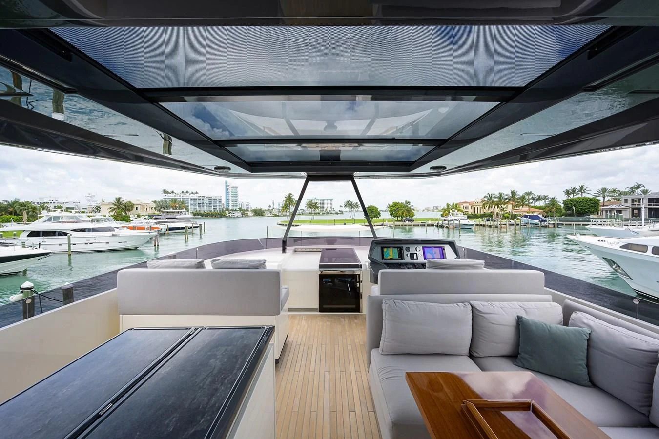 a boat on the water aboard DATE NIGHT Yacht for Sale